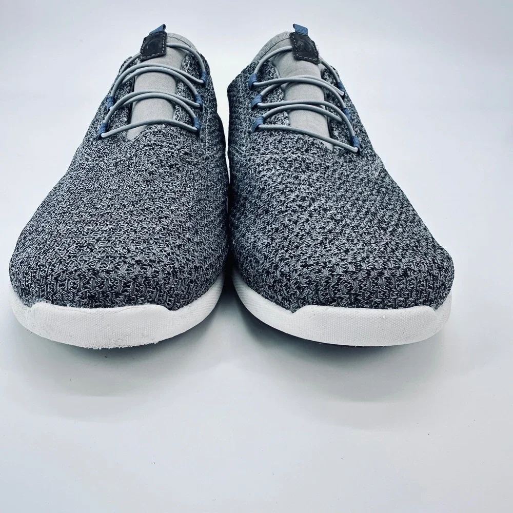 OluKai‎ Alapa Li Mens Charcoal Blue Mesh Leather Sneakers 10395-2626 Size 13